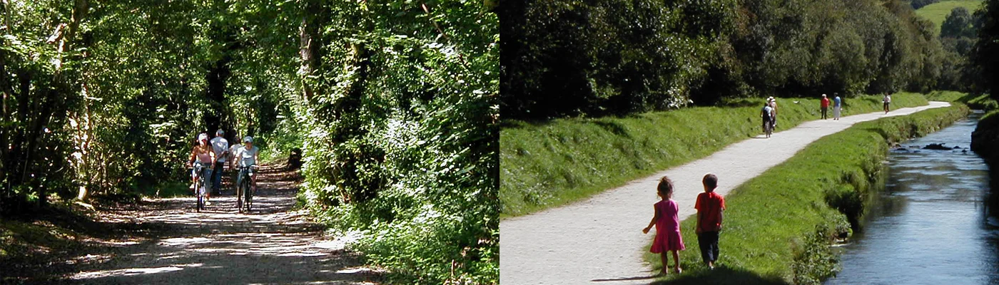 Cycling from Pentewan Valley Cycle Hire in Cornwall